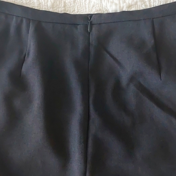 NYCo 8 Charcoal Gray Pencil Skirt Classic - Picture 5 of 7